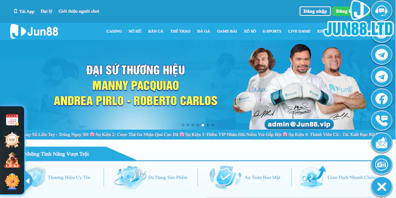 Jun88 - Sân chơi cá cược hợp pháp