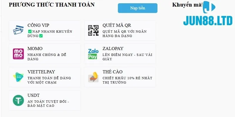 cac-luu-y-quan-trong-khi-nap-tien-tai-nha-cai-jun88