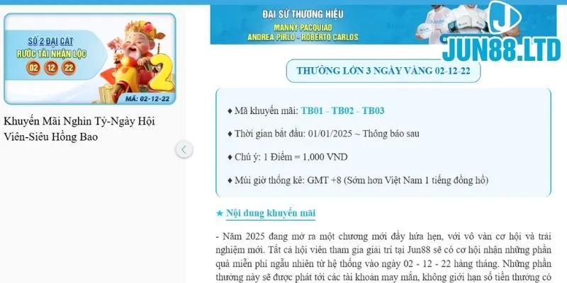 Top Khuyến Mãi Jun88 – Điểm Nhấn Hấp Dẫn Không Nên Bỏ Qua 4 tham-gia-cac-chuong-trinh-uu-dai-tai-jun88-cuoc-thu-se-nhan-duoc-nhung-gi